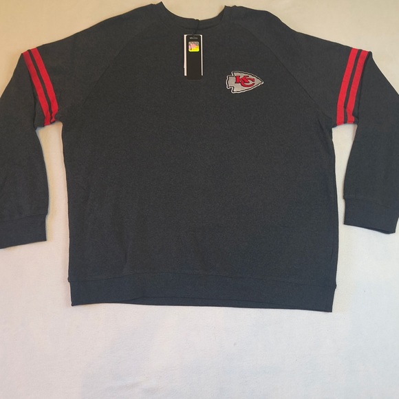 J.Palmer Other - NWT J. Palmer Kansas City Chiefs Crewneck Sweatshirt XL Gray NFL Fan Gear
